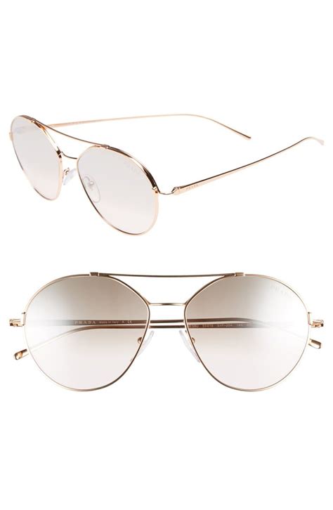 prada conceptual 55m aviator sunglasses|Women's Prada Aviator Sunglasses .